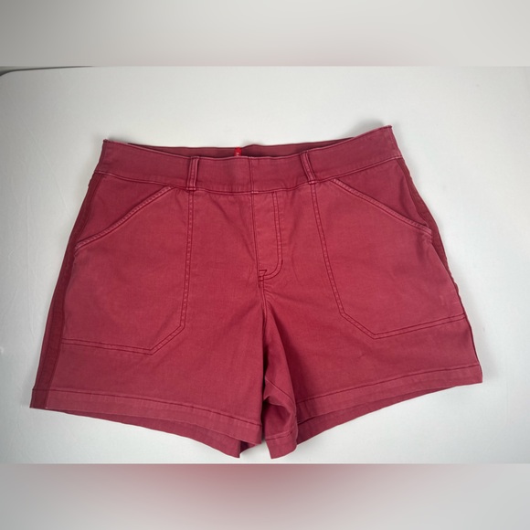 SPANX Pants - Spanx Stretch Twill Shorts Wild Rose Size 2X